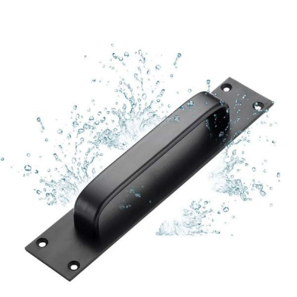 Marelli PULL Siyah Aluminyum şık sürme kapı çekmesi - Sürme kapı ...